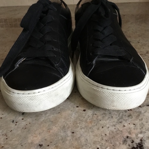 KOIO Black Leather Onyx Sneakers - Picture 6 of 16